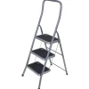 Sgabello in acciaio Super Effe 3 gradini p/max 150 kg