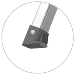 Sgabello in alluminio Gierre Mini Slimpstep 3 gradini p/max 150 kg
