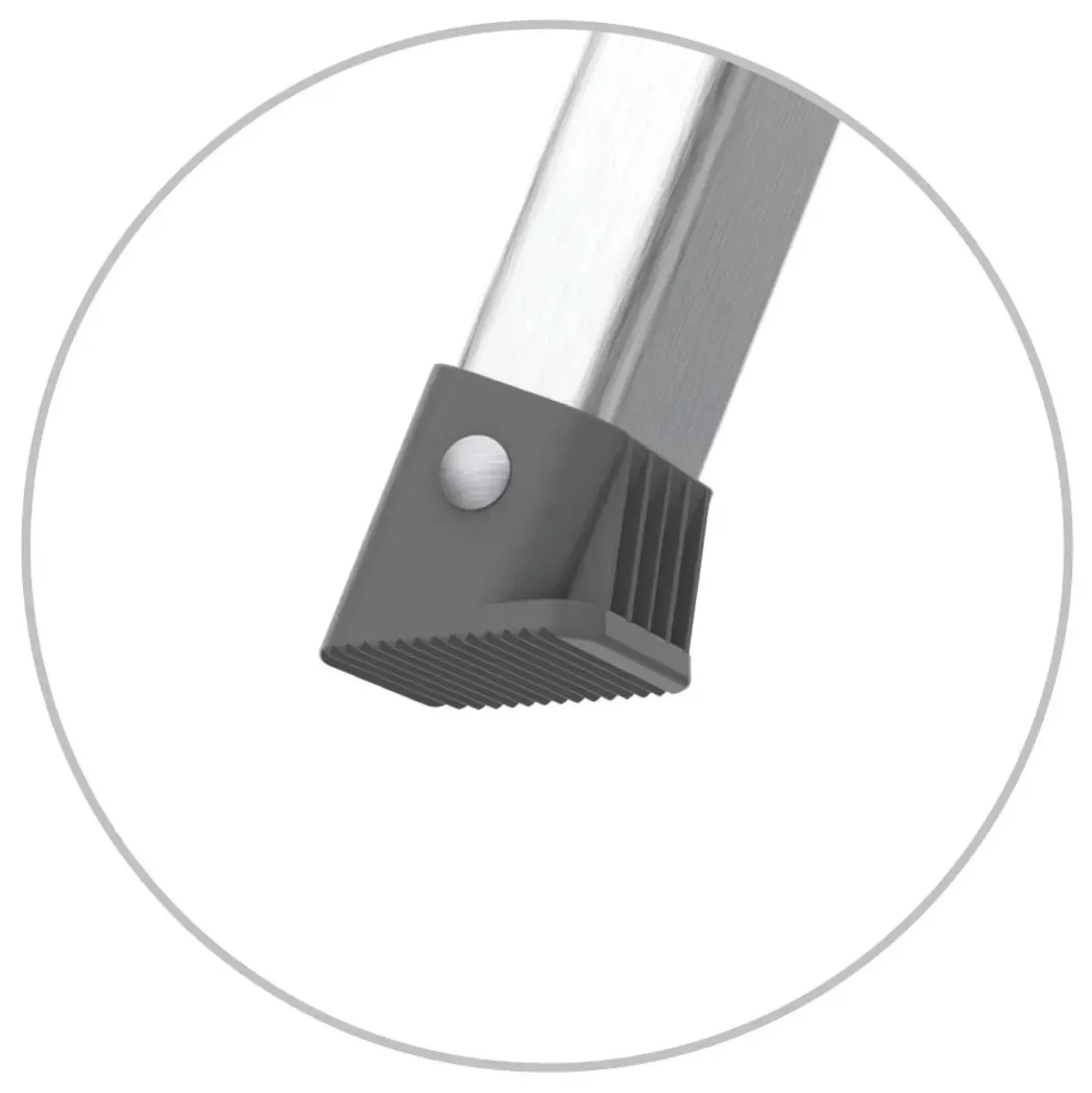 Sgabello in alluminio Gierre Mini Slimpstep 3 gradini p/max 150 kg