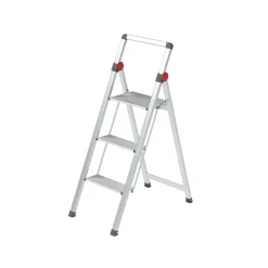 Sgabello in alluminio Gierre Mini Slimpstep 3 gradini p/max 150 kg