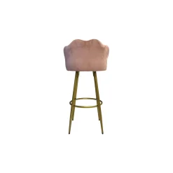 Sgabello Orel 100x54x55 cm Rosa 4 pz