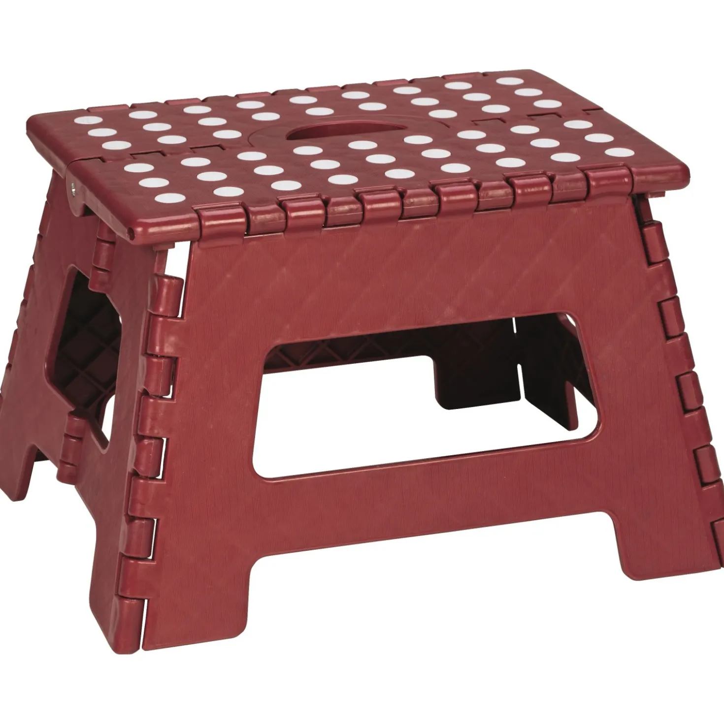 Sgabello pieghevole in plastica p/max 150 kg