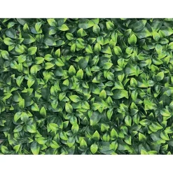 Siepe artificiale Ginevra verticale in polietilene 1x1 m verde