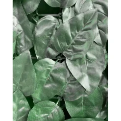 Siepe artificiale LAUREL in poliestere 1 m verde al taglio