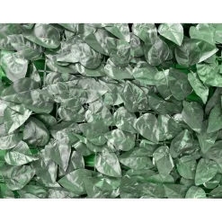 Siepe artificiale LAUREL in poliestere 1x3 m verde