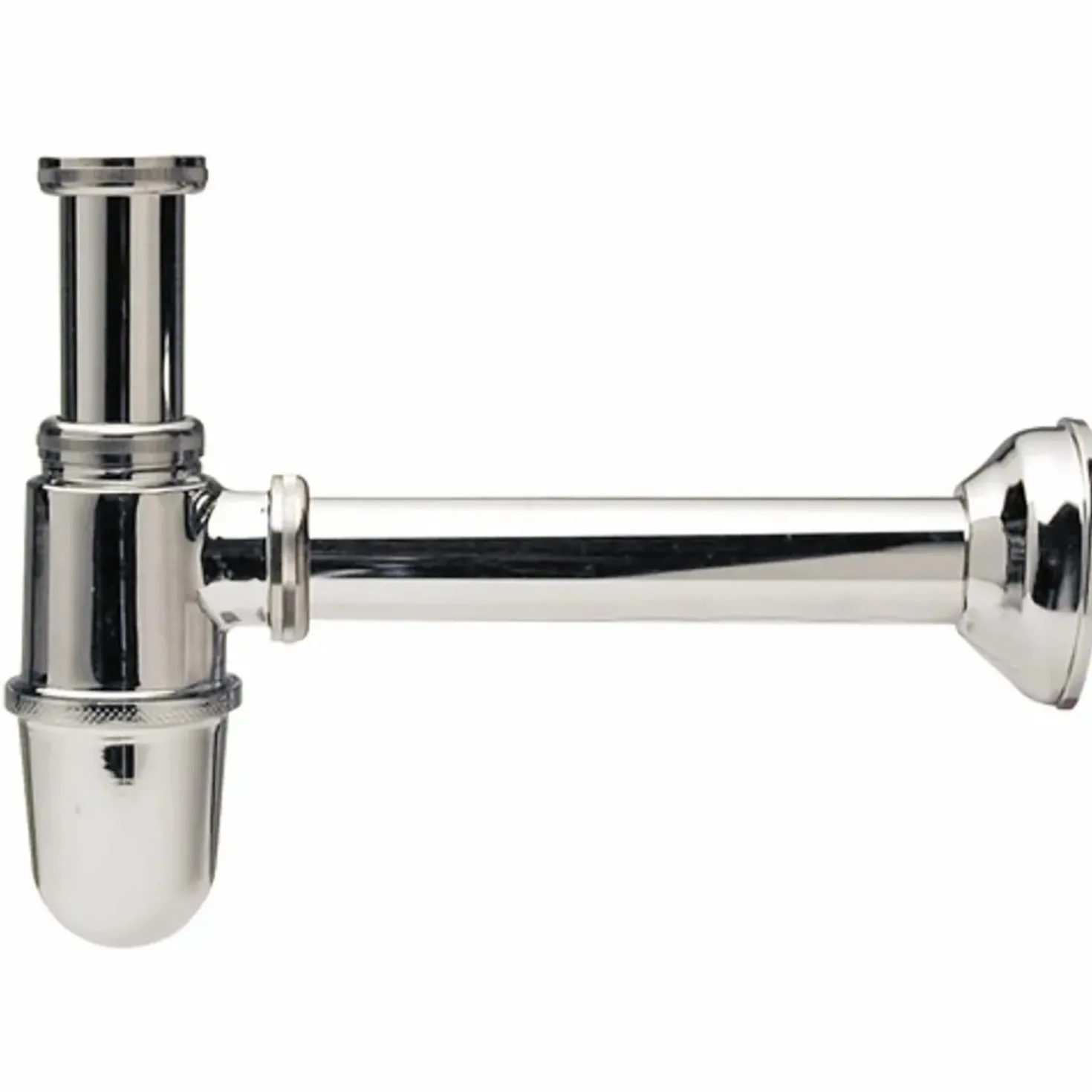 Sifone a bottiglia cromato SIF C 8x8,5x27 cm