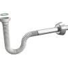 Sifone a "S" estensibile per lavabo/bidet
