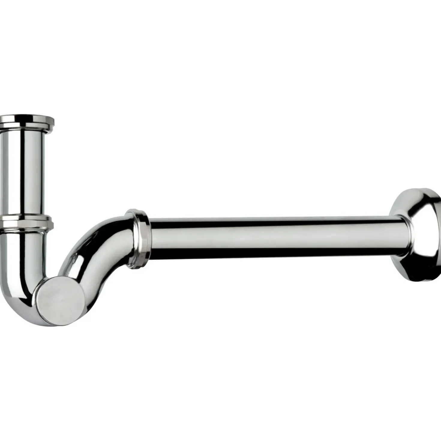 Sifone a S in ottone Ø 32 mm (1 - 1/4")