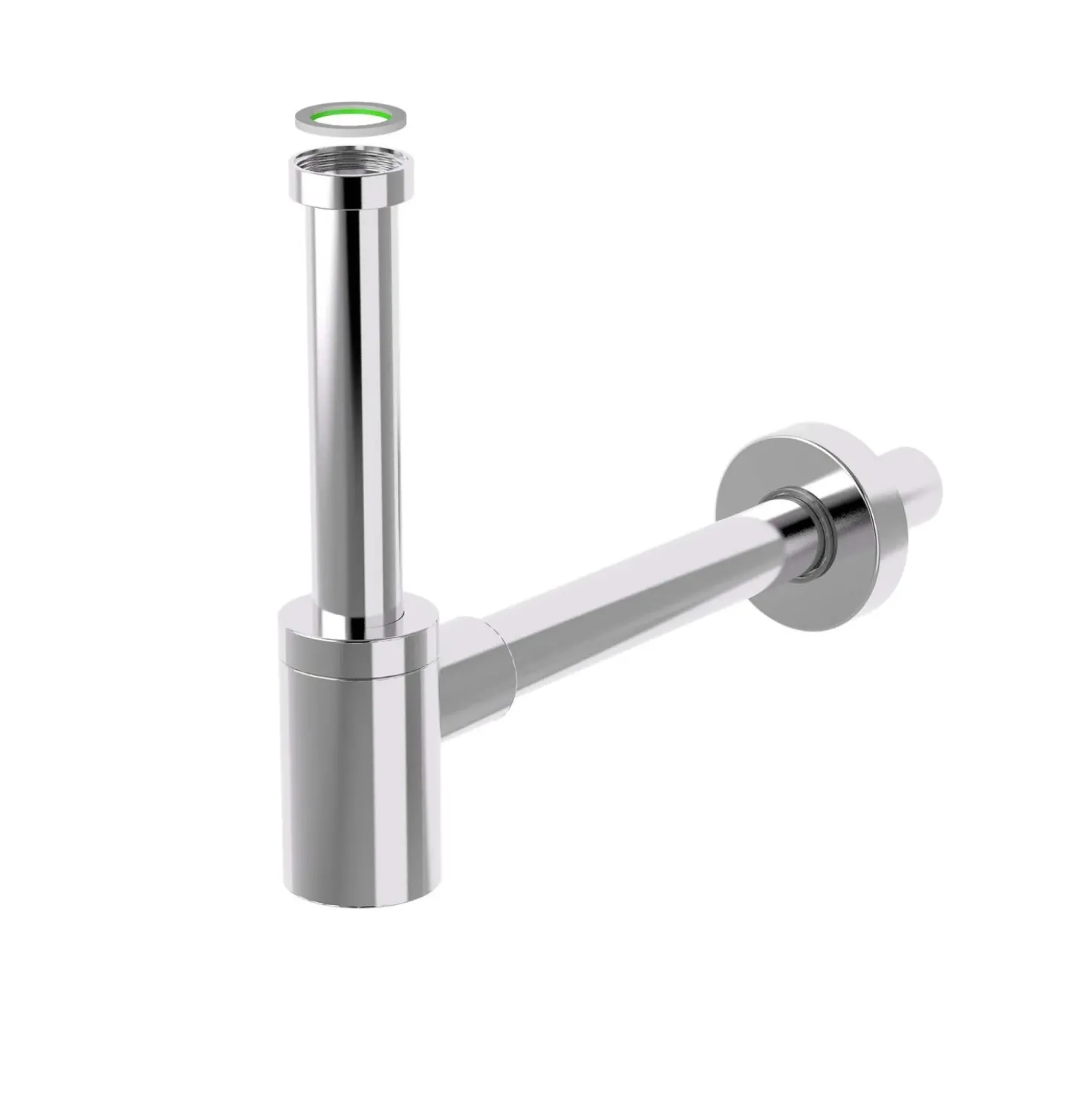 Sifone d`arredo cromo
