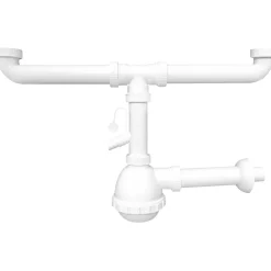 Sifone Moplen due vie Ø 32 mm (1 - 1/4")