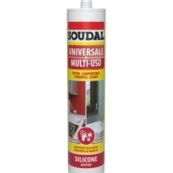 Silicone acetico multiuso universale testa di moro 280 ml