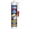 Silicone Neutro Edilizia Lattoneria Tytan basso modulo trasparente 300 ml