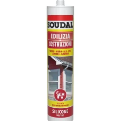 Silicone neutro per edilizia grigio 300 ml