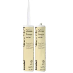 Silicone sigillante KERAKOLL per ceramiche e mosaici 310 ml Ocra chiaro 1