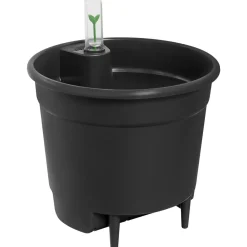 Sistema autoirrigante Elho nero Ø 28x26 cm
