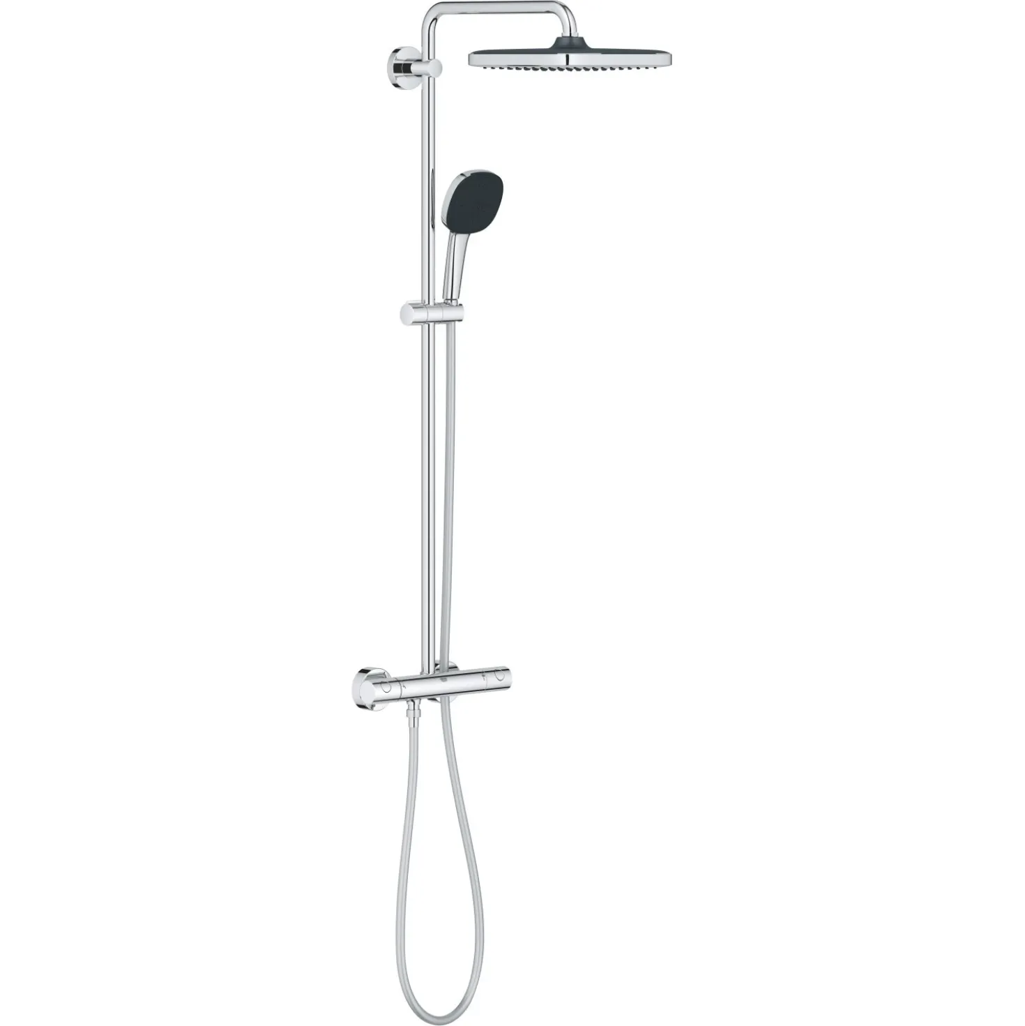 Sistema doccia con miscelatore termostatico Grohe Vitalio Comfort 250
