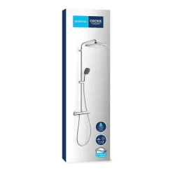 Sistema doccia con miscelatore termostatico Grohe Vitalio Comfort 250