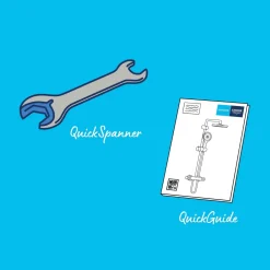 Sistema doccia con miscelatore termostatico Grohe Vitalio Comfort 250