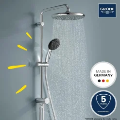 Sistema doccia Flex con deviatore Grohe Vitalio Start System 250
