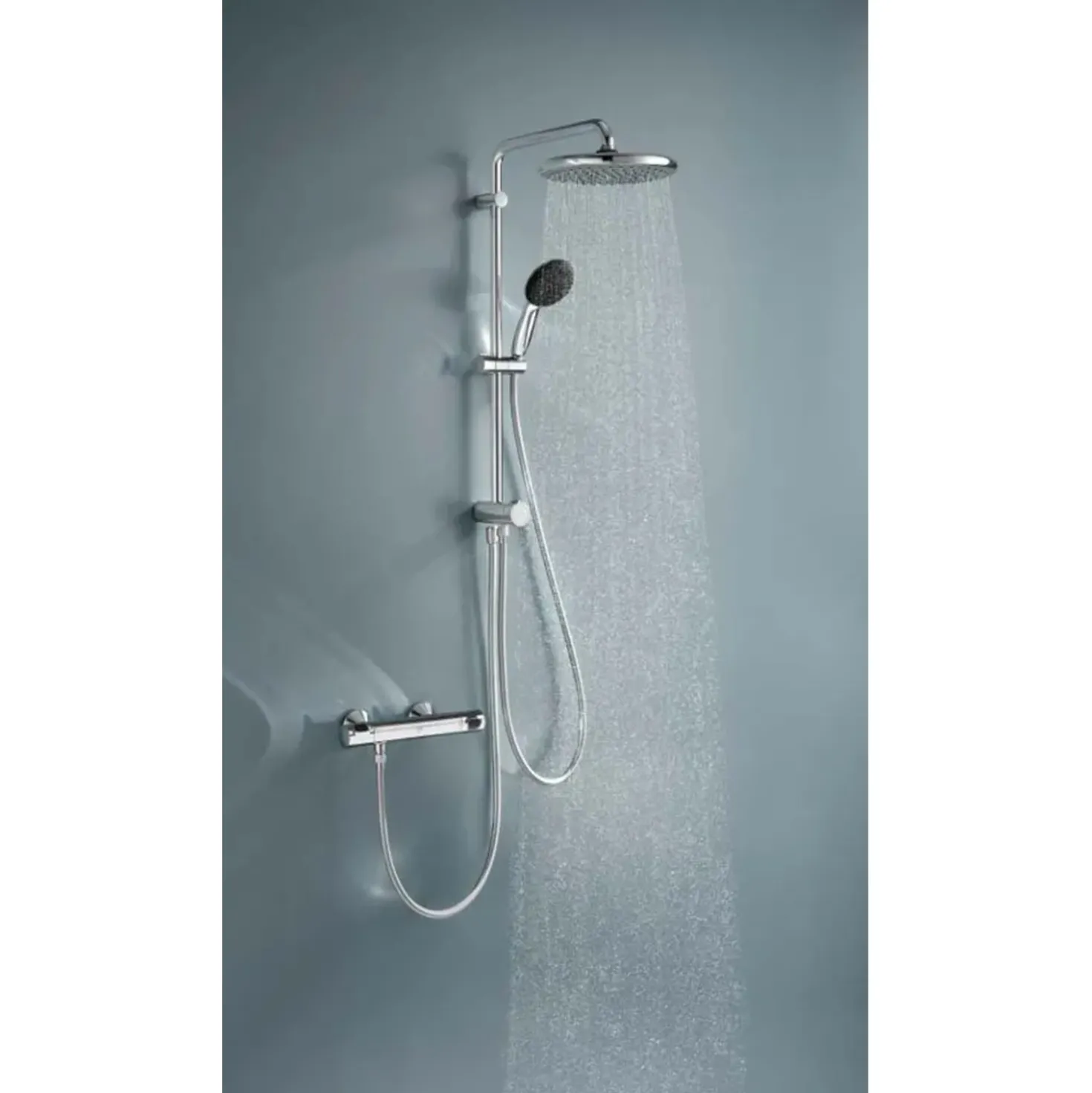 Sistema doccia Flex con deviatore Grohe Vitalio Start System 250