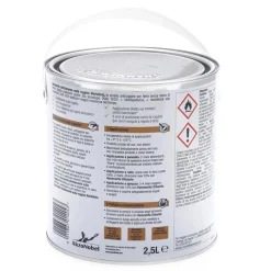 Smalto a solvente antiruggine Hammerite martellato grigio 2,5 l