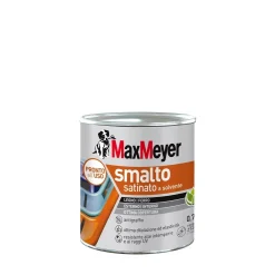 Smalto a solvente satinato MaxMeyer testa di moro 0,75 l
