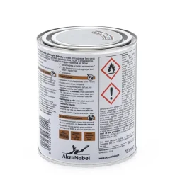 Smalto a solvente satinato Hammerite grigio 0,75 l