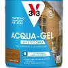 Smalto ad acqua gel protettivo per legno V33 noce medio 2,5 l