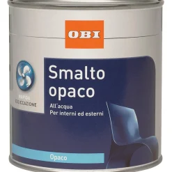 Smalto ad acqua opaco OBI avorio 500 ml