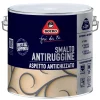 Smalto antiruggine antichizzato grigio chiaro grana grossa 2 l Boero