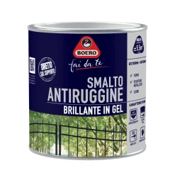 Smalto antiruggine brillante testa di moro 500 ml Boero
