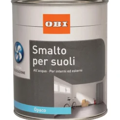 Smalto per pavimenti grigio setato-brillante 750 ml