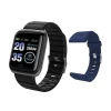Smartwatch 4 Bluetooth multifunzione con cassa in metallo e 2 cinturini