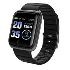 Smartwatch 4 Bluetooth multifunzione con cassa in metallo e 2 cinturini