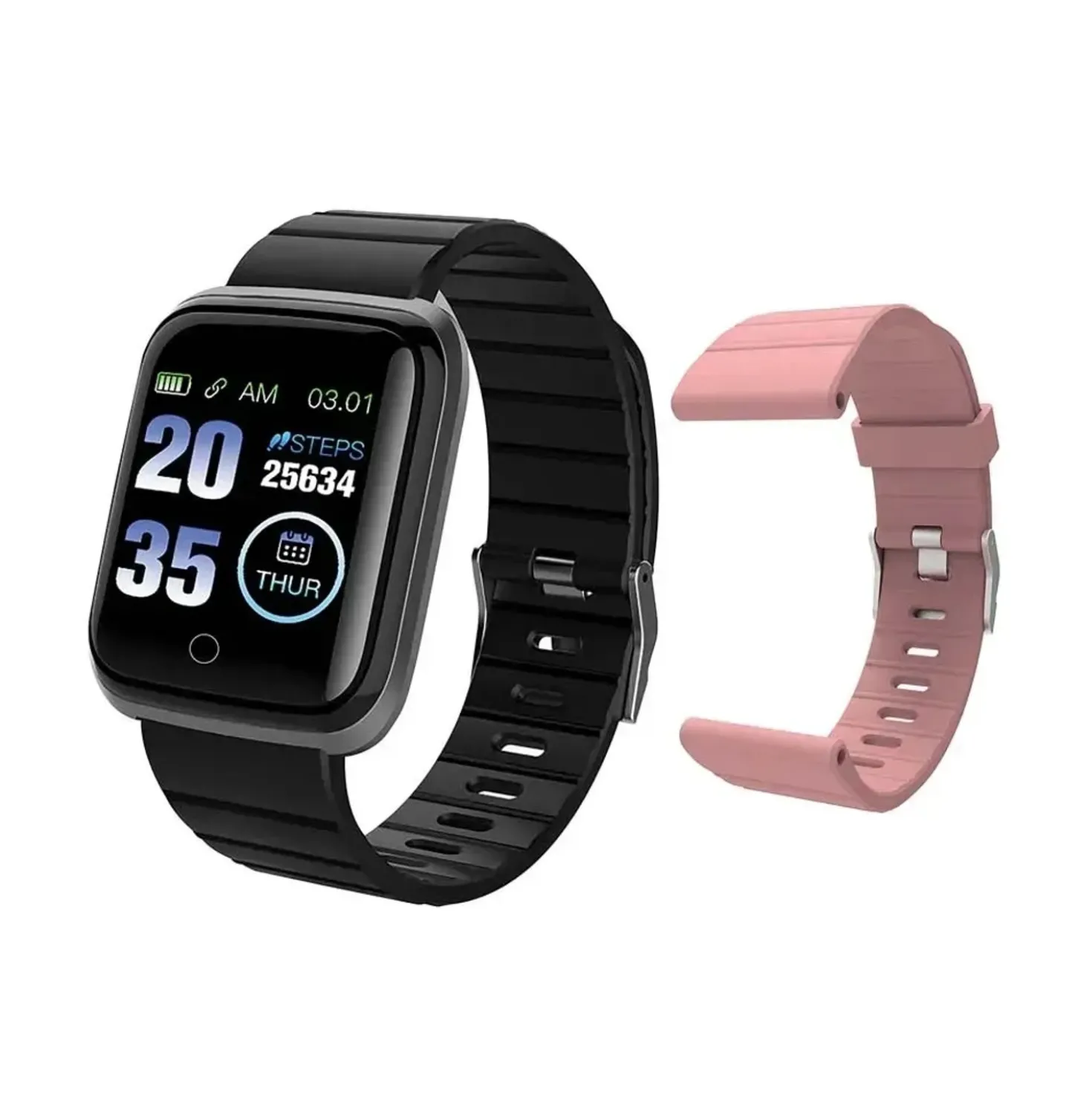 Smartwatch 4 Bluetooth multifunzione con cassa in metallo