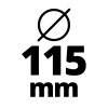 Smerigliatrice angolare Einhell TE-AG 18/115 Li Ø 115 mm 18 V
