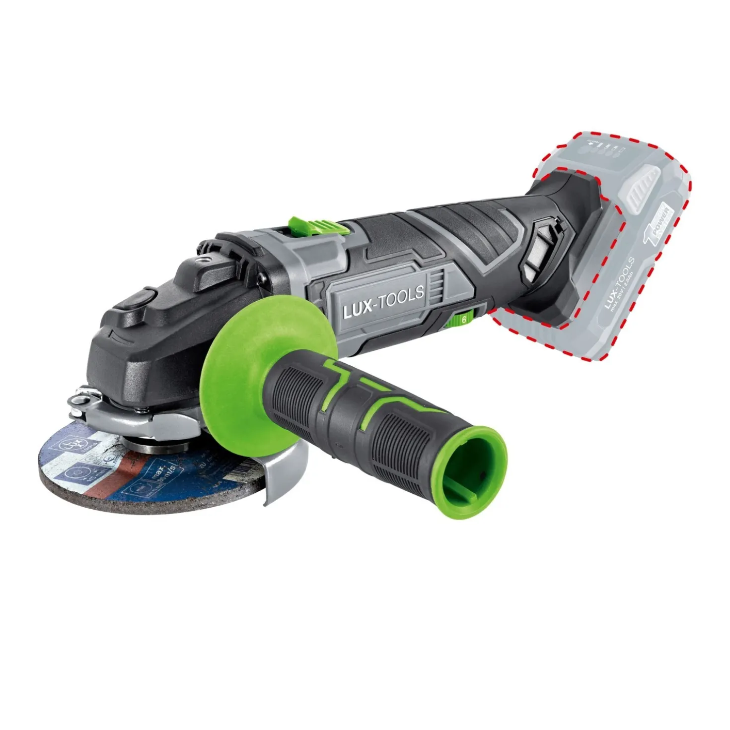 Smerigliatrice angolare LUX 1 PowerSystem A-WS-20/115 Ø 115 mm - solo macchina