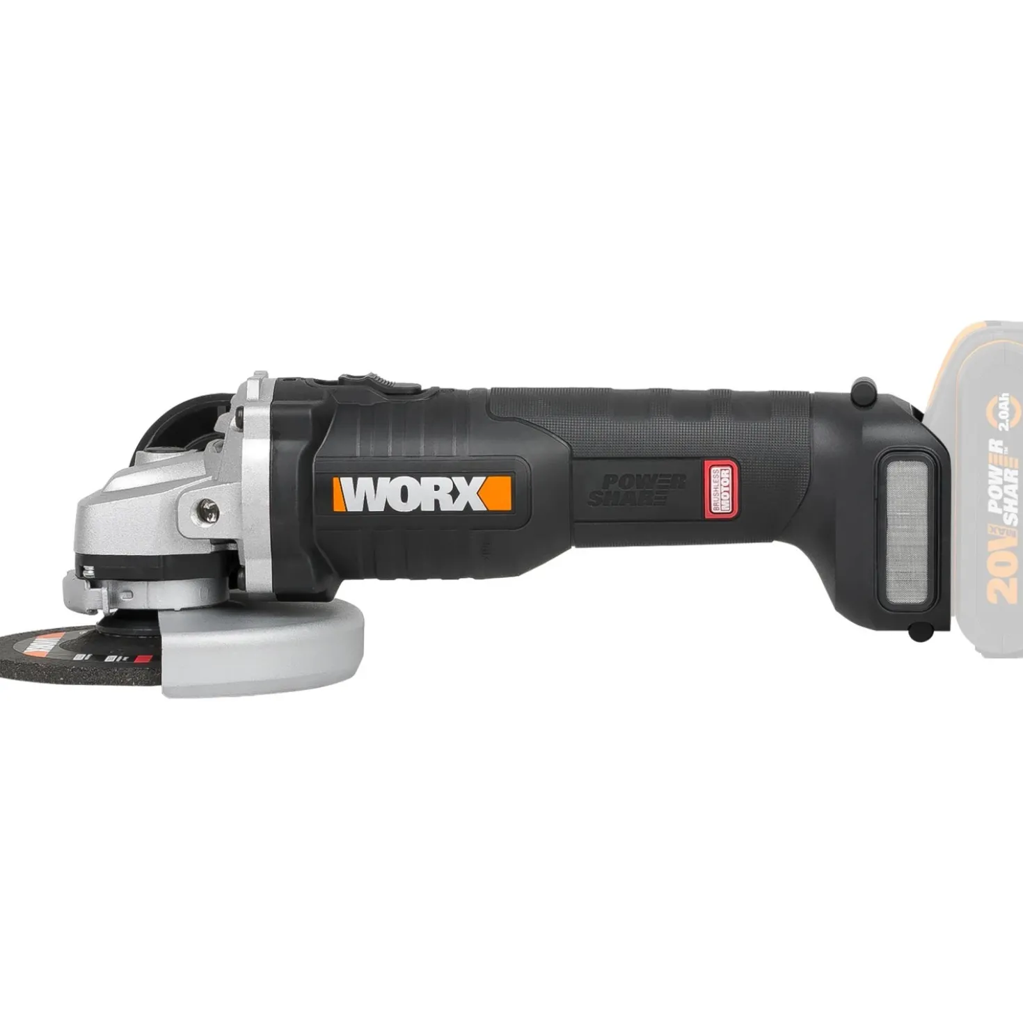 Smerigliatrice angolare Worx WX812.9 Ø 125 mm 20 V - solo corpo macchina