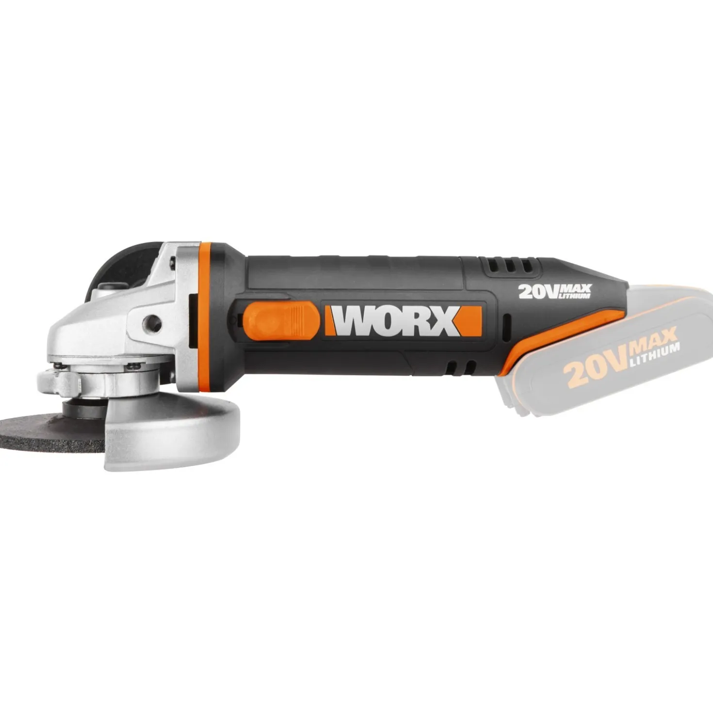 Smerigliatrice angolare Worx WX800.9 Ø 115 mm 20 V- solo corpo macchina