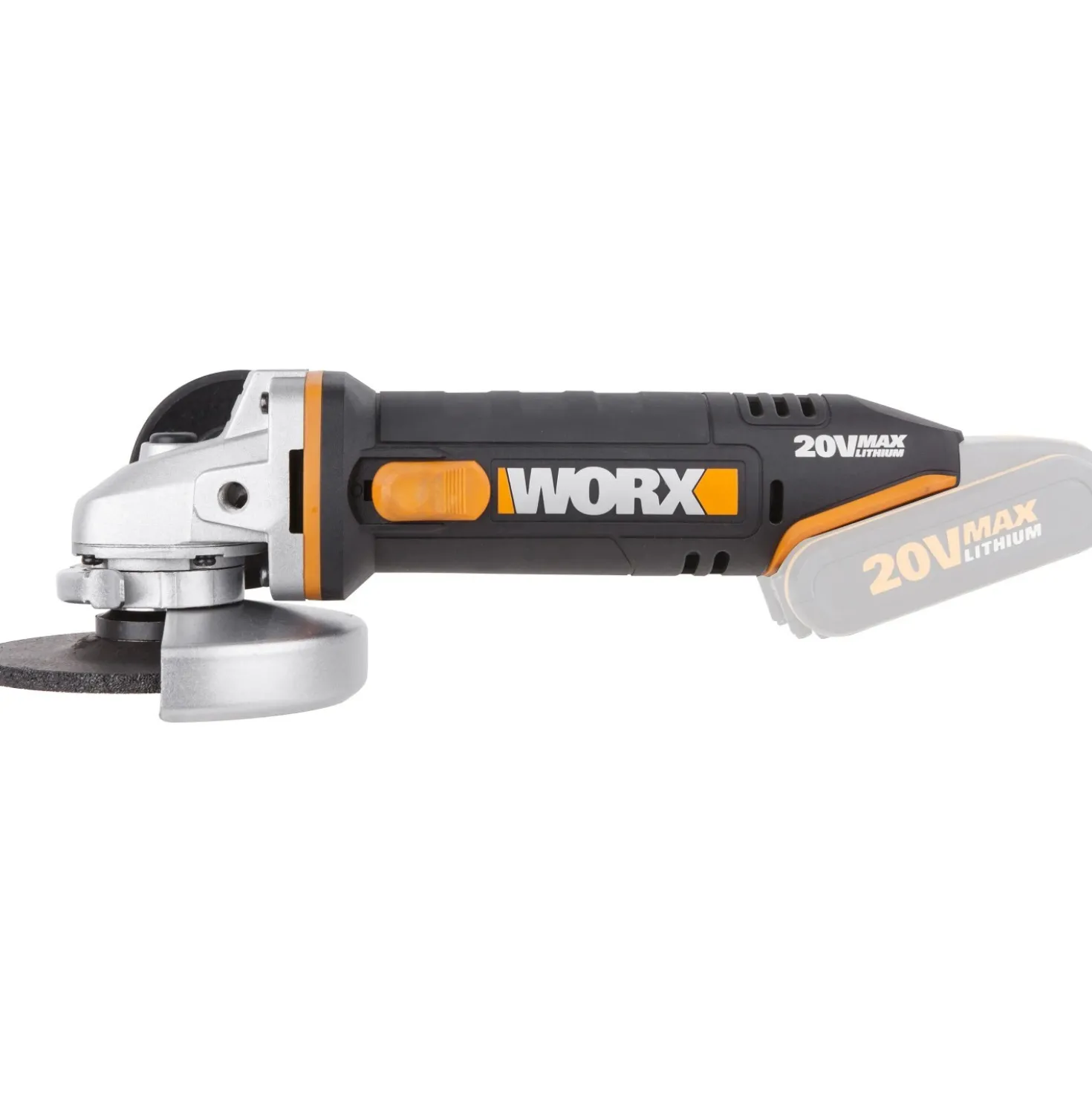 Smerigliatrice angolare Worx WX800.9 Ø 115 mm 20 V- solo corpo macchina