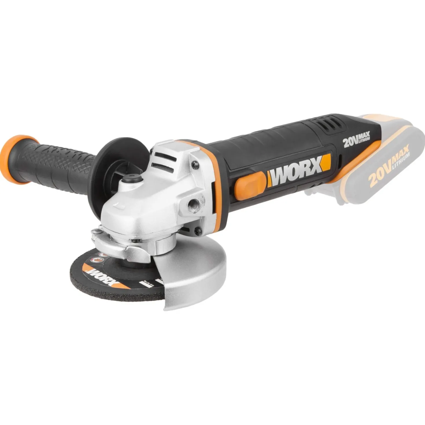 Smerigliatrice angolare Worx WX800.9 Ø 115 mm 20 V- solo corpo macchina