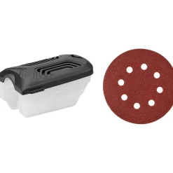 Smerigliatrice eccentrica LUX-TOOLS E-EXS-350 Ø 125 mm 350 W