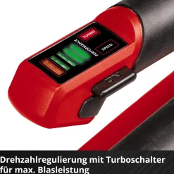 Soffiatore a batteria Einhell GP-LB 18/200 18 V