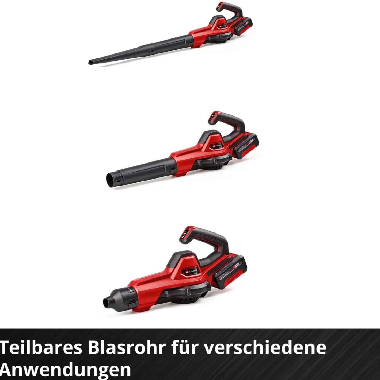 Soffiatore a batteria Einhell GE-UB 18/250 Li E 1x4,0Ah 18V aria 250 km/h