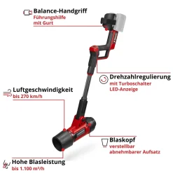 Soffiatore a batteria GP-LB 36/270 Li E BL-Solo