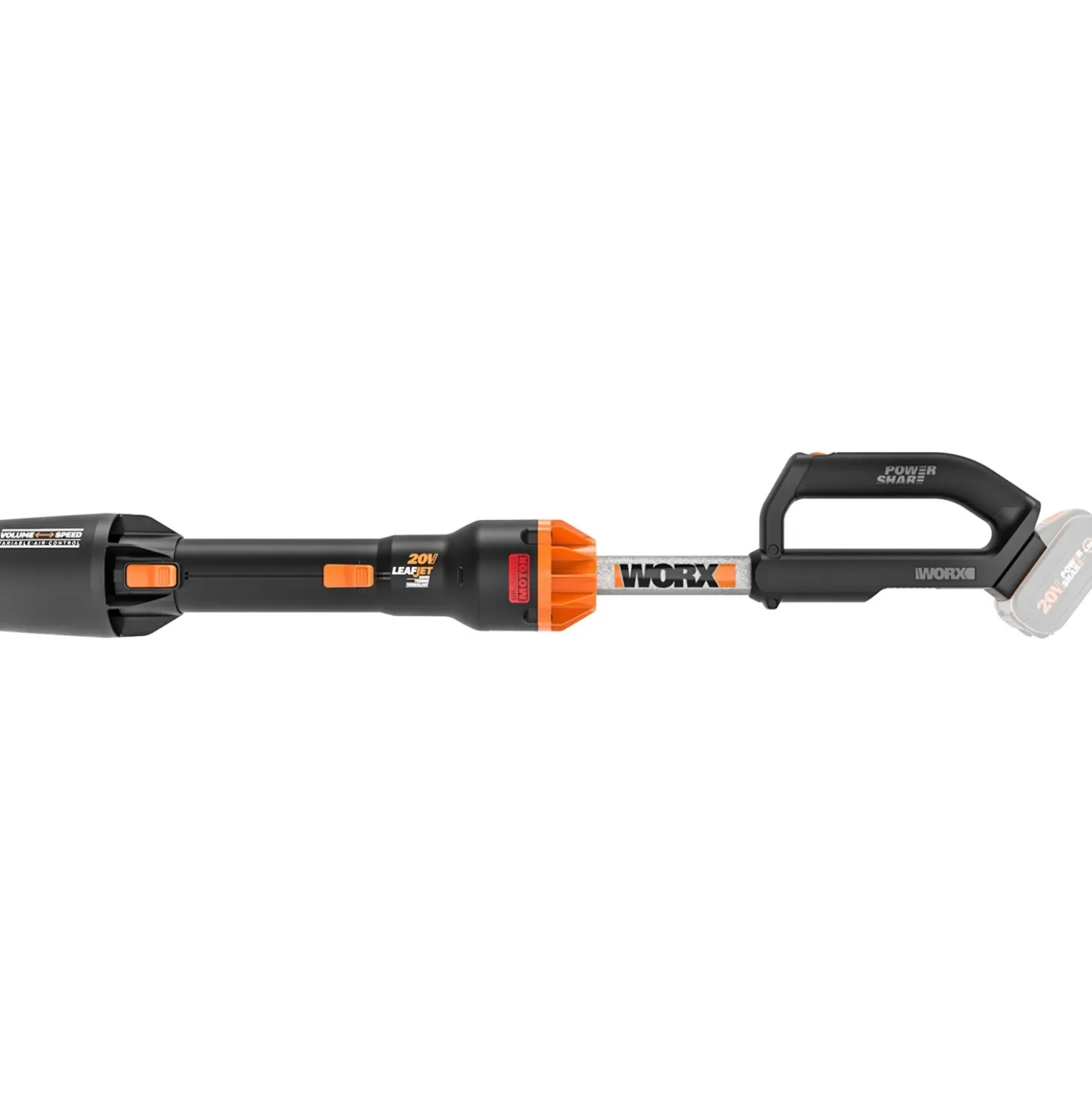 Soffiatore a batteria WORX WG543E9 20 V - solo corpo macchina