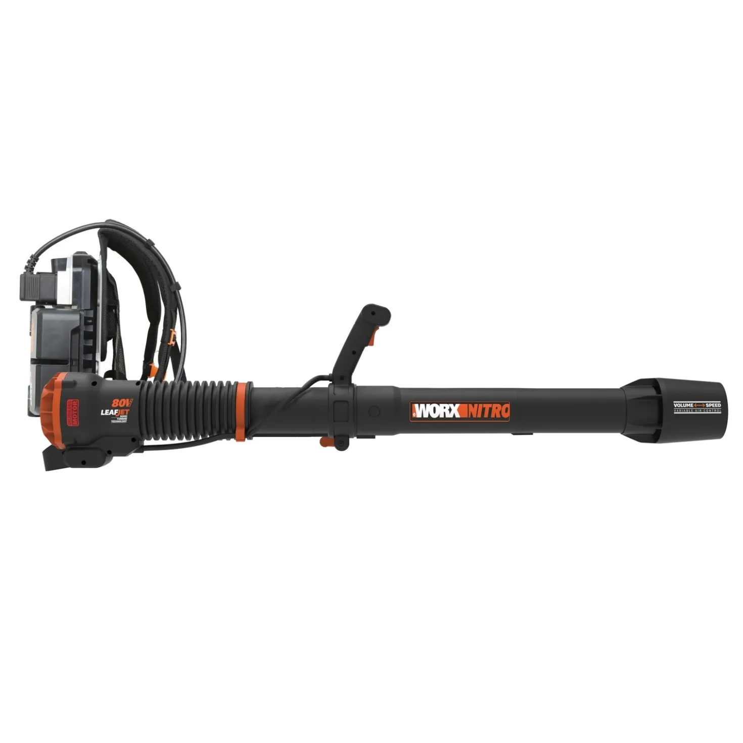 Soffiatore a batteria Worx Nitro Brushless Pro 80 V