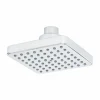 Soffione doccia 1 getto quadrato