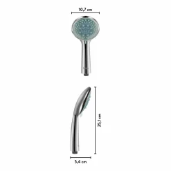 Soffione doccia Baliv HBR-105.40 Ø 10,7 x 25,1 cm