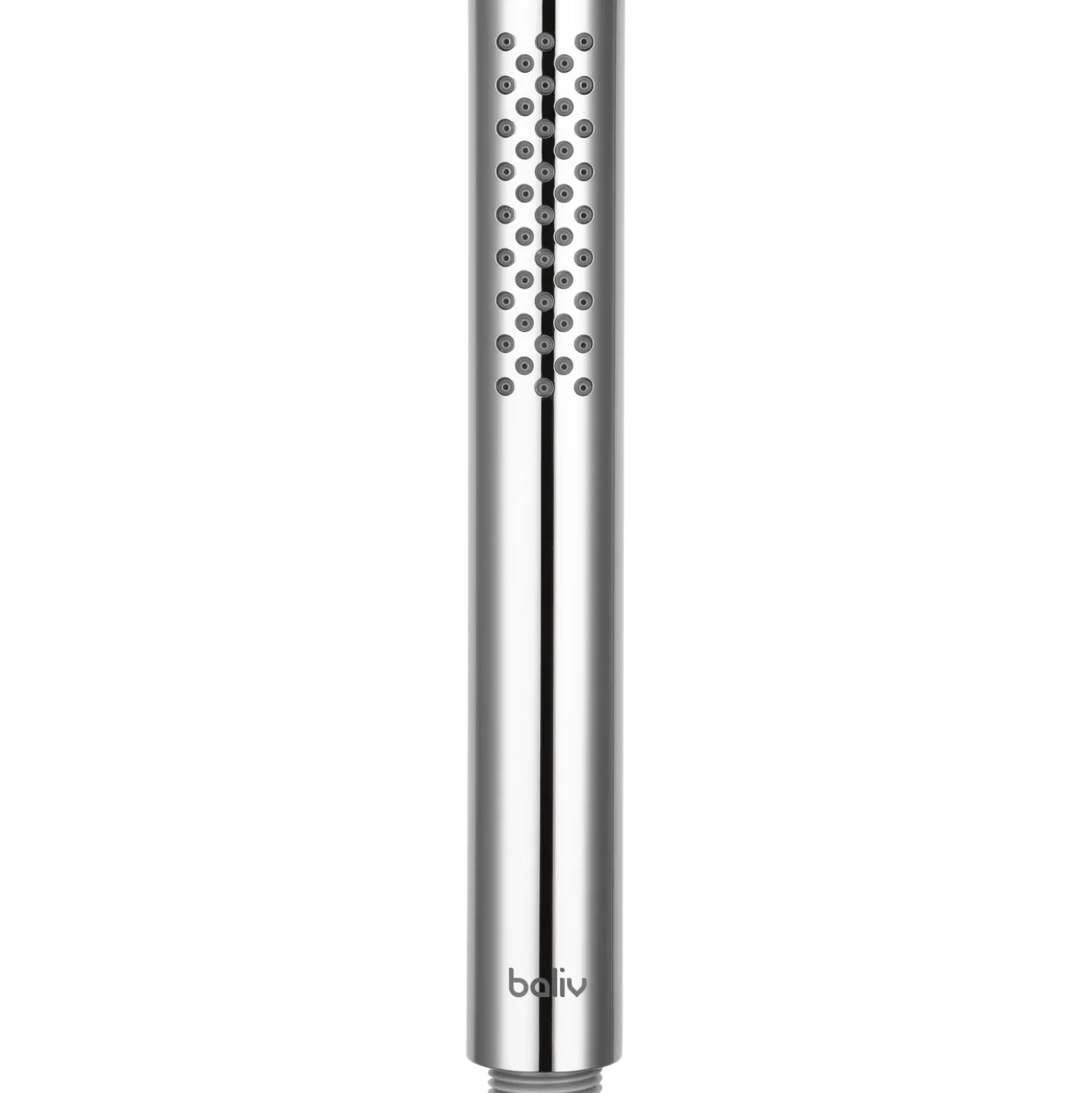 Soffione doccia Baliv HBR-280.280 cromato Ø 2,8 x 20,6 cm